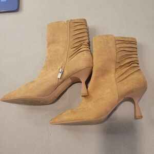 Zac Posen Suede Booties Shoes Size 9.5 M